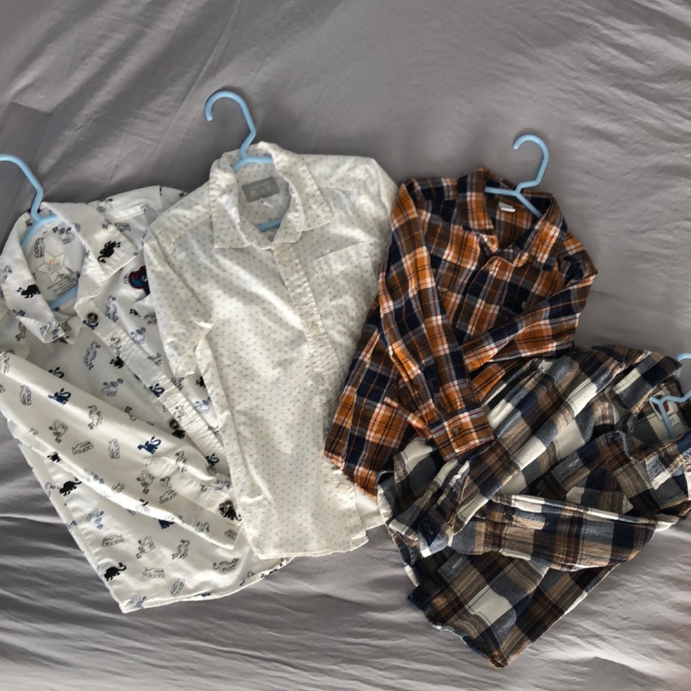 Lot of boys dress shirts